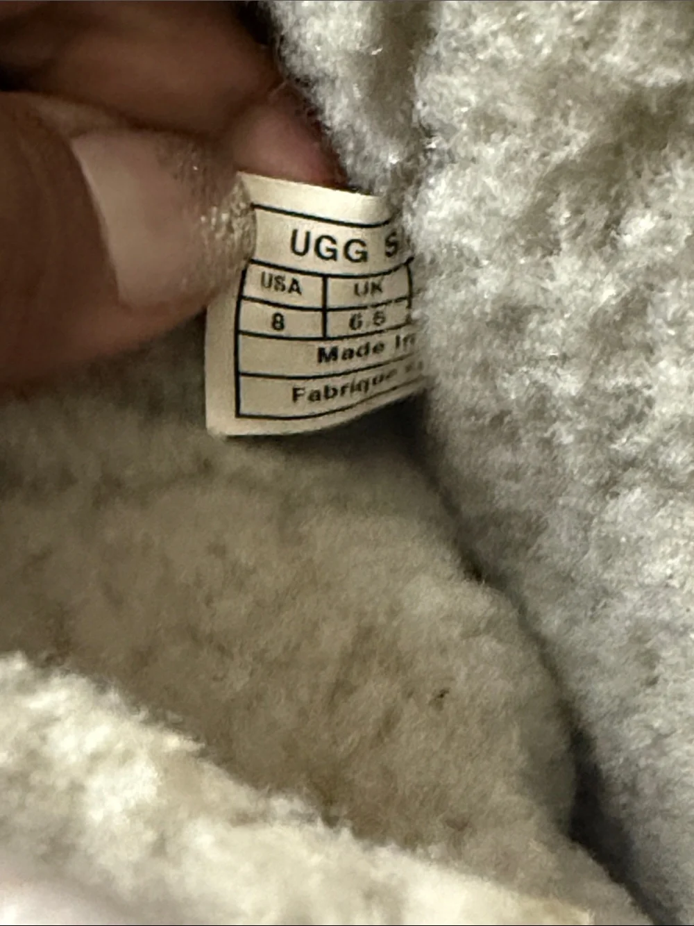 UGG Gold Sequin Slip-On Shearling Boots